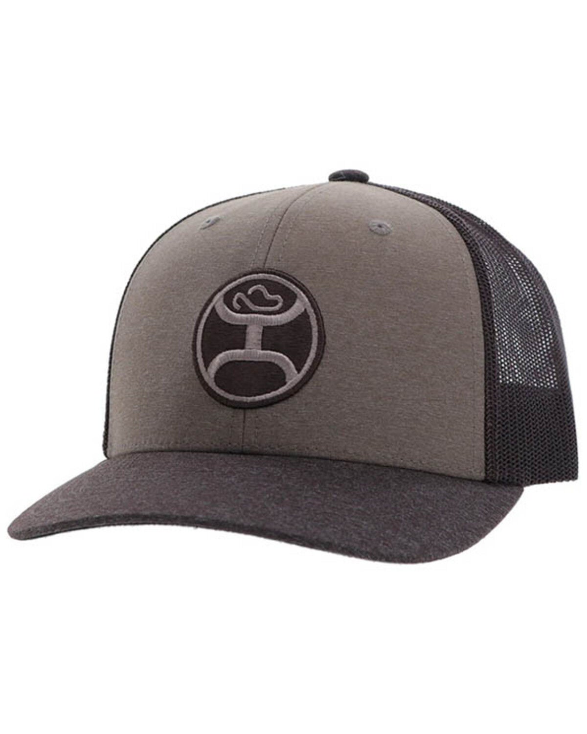 Hooey Men's Primo Trucker Cap, Brown, hi-res