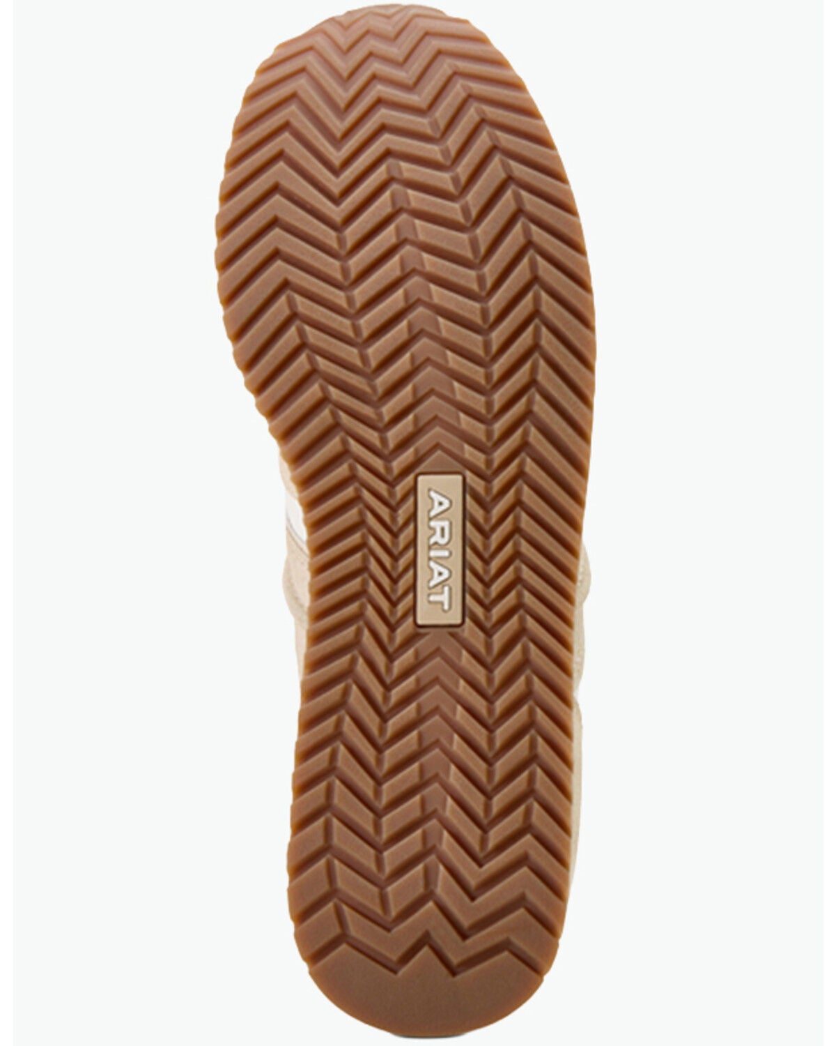 Image #5 - Ariat Men's Ranch Runner Shoes, Cream, hi-res