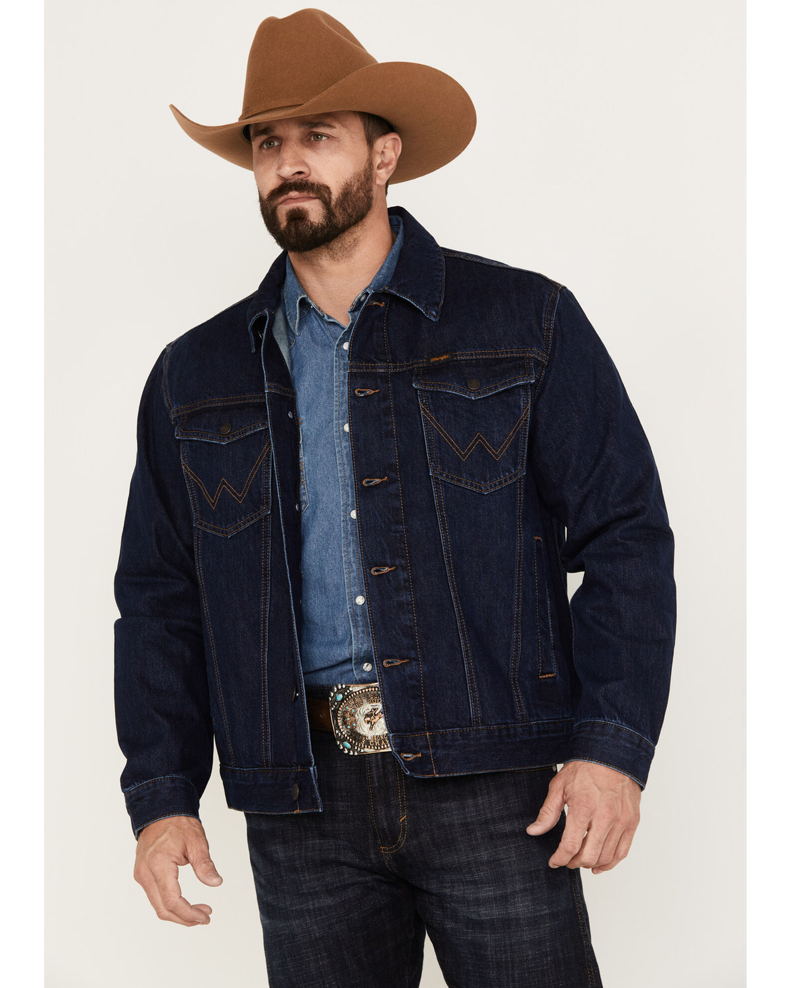Product Name Wrangler Retro Men s Unlined Denim Jacket