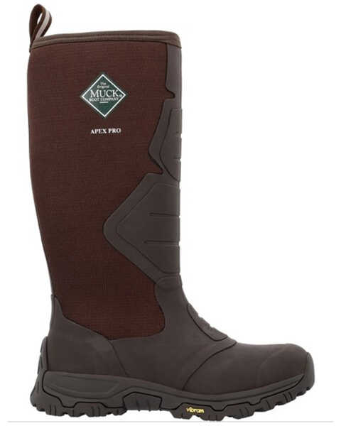 Image #2 - Muck Boots Men's Apex Pro 16" Insulated Western Work Boots - Round Toe , Brown, hi-res