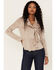 Image #1 - Shyanne Women's Ruffle Faux Suede Moto Jacket, , hi-res