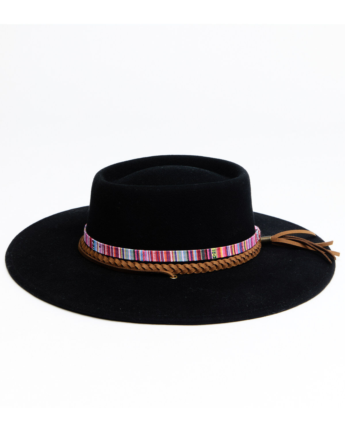 Image #2 - Shyanne Women's Mirandita Felt Western Fashion Hat, Black, hi-res