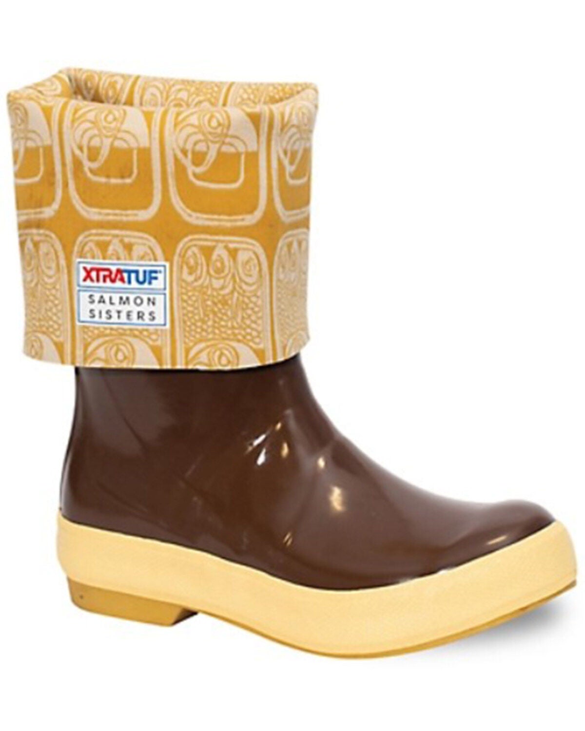 Xtratuf Women's Salmon Sisters 15" Legacy Waterproof Boots - Round Toe, Brown, hi-res