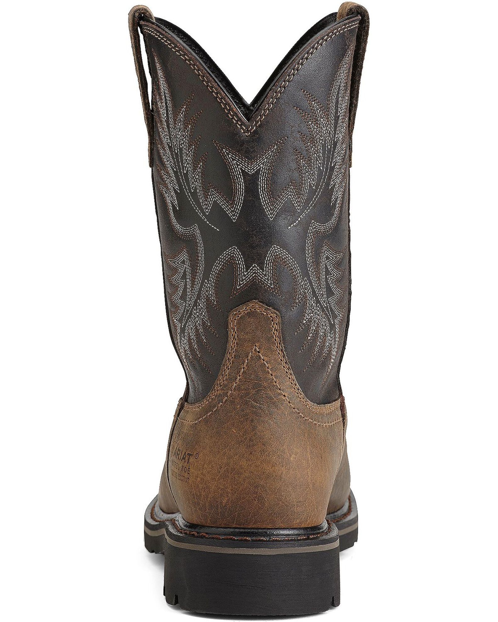 Ariat Men s Sierra Pull On Work Boots Steel Toe Boot Barn