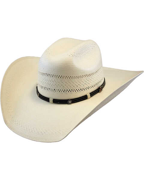 Image #1 - Justin Men's Ivory 50X Renner Straw Cowboy Hat , , hi-res