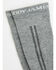 Image #2 - Cody James Men's RodeoTech Compression Crew Socks, Charcoal, hi-res