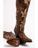 Image #5 - Dan Post Women's Jilted Knee High Western Boots, Chestnut, hi-res