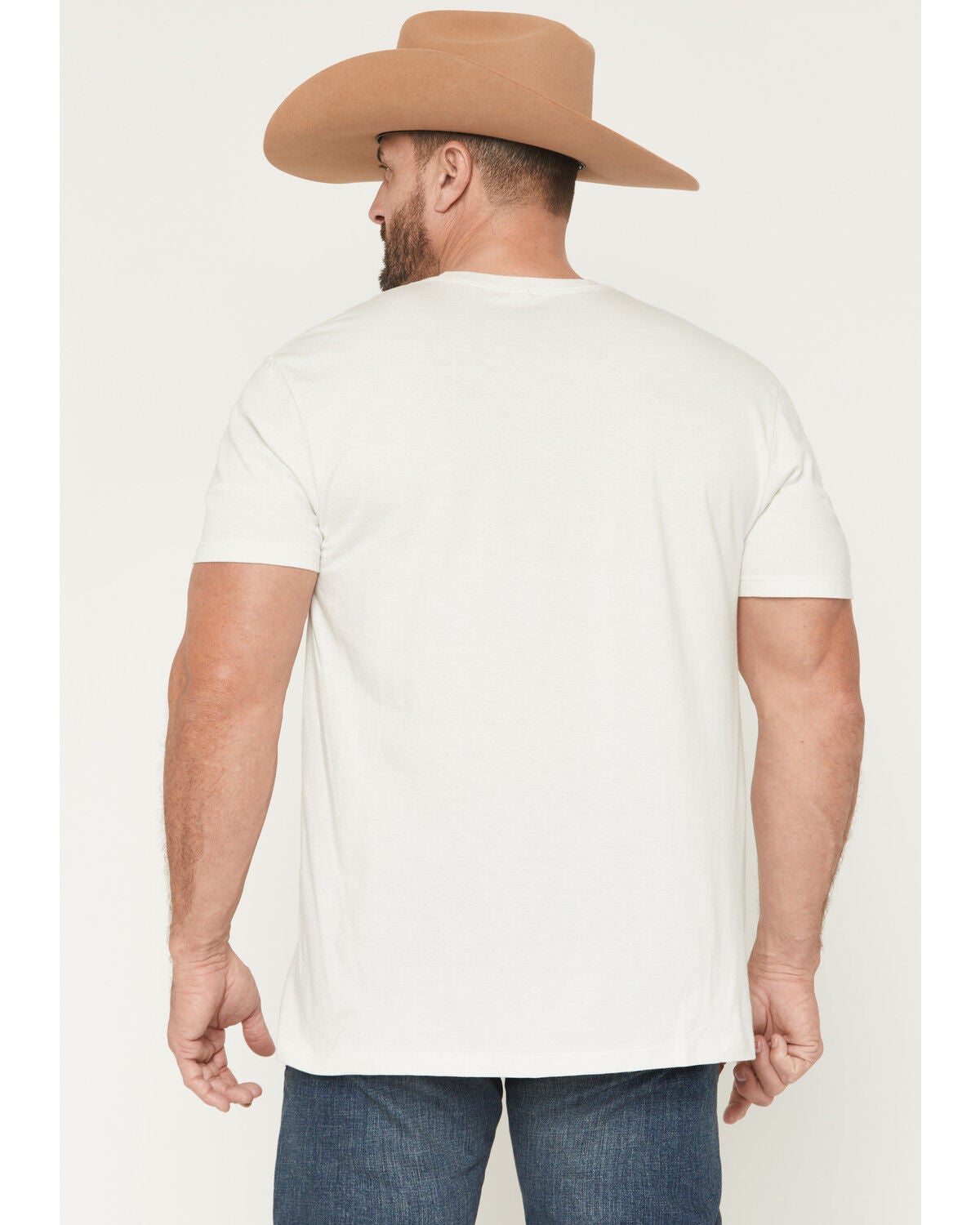 Image #4 - Cody James Men's Tequila Bottles Short Sleeve Graphic T-Shirt, Natural, hi-res