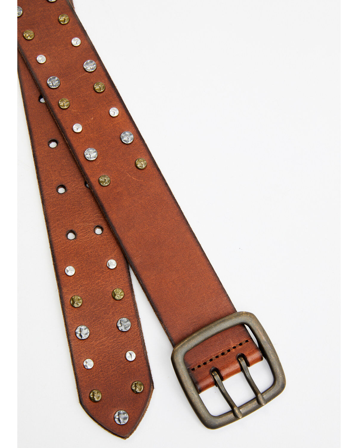 Cleo + Wolf Women's Mixed Metal Studded Belt | Boot Barn
