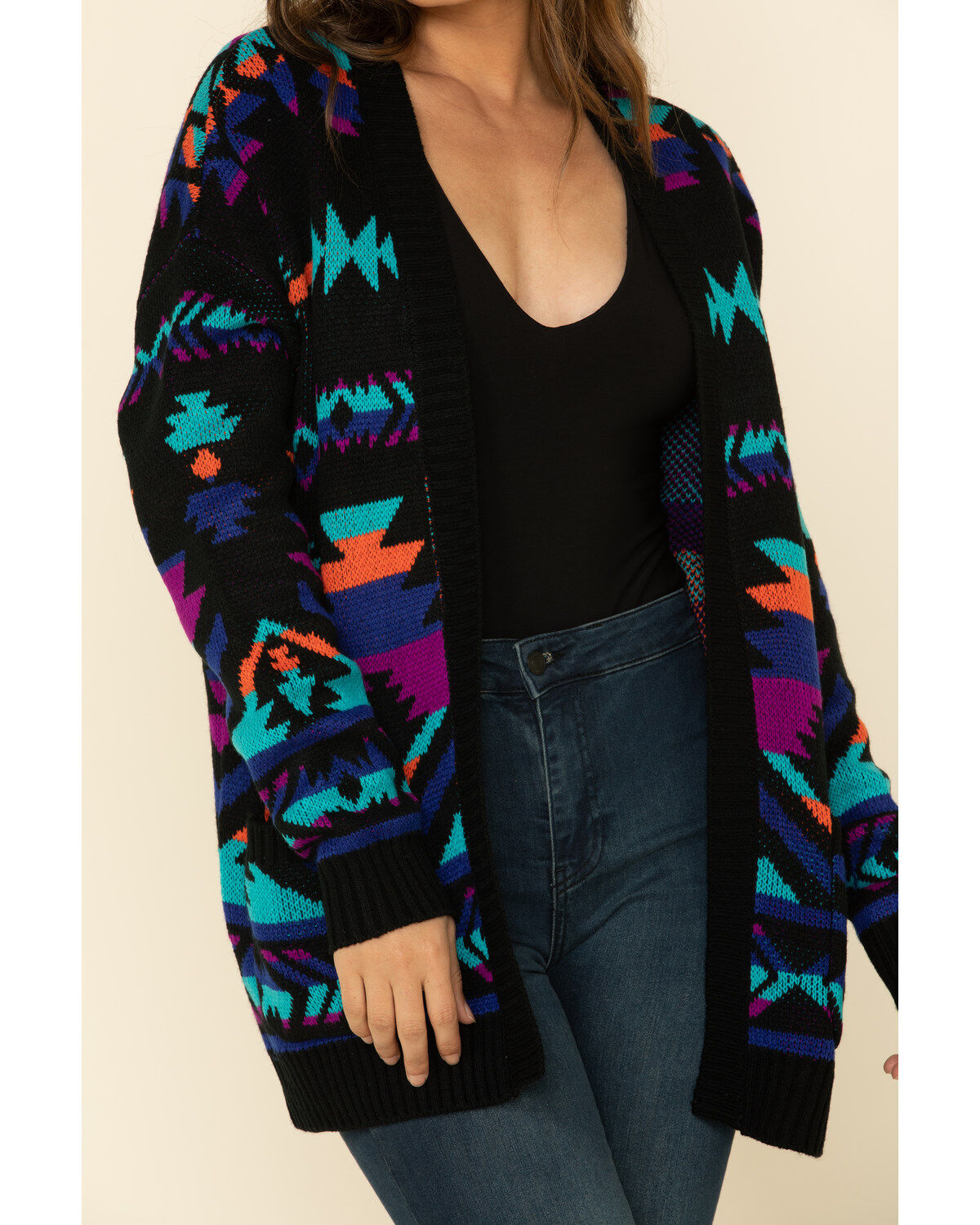 wrangler aztec cardigan