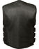 Image #2 - Milwaukee Leather Men's SWAT Style Zipper Front Vest - Big, Black, hi-res