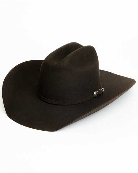 Cody James Men's 3X Wool Felt Traditional Crease Western Hat , Brown