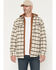 Image #1 - Hawx Men's Bronson Plaid Print Insulated Hooded Flannel Shirt Jacket, Tan, hi-res