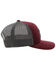 Hooey Men's Sterling Logo Embroidered Mesh Back Trucker Cap, Maroon, hi-res