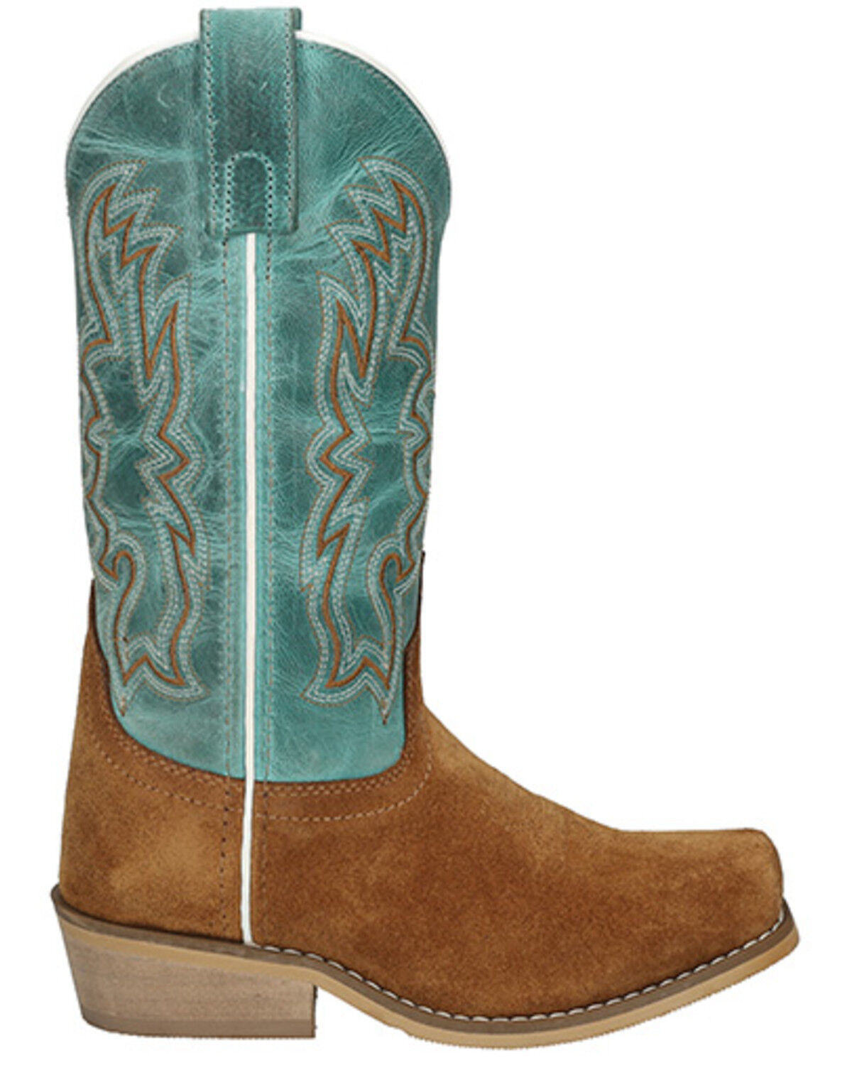 Image #2 - Smoky Mountain Boys' Whichita Western Boots - Square Toe, Brown, hi-res