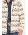 Image #3 - Cody James Men's Emmons Sherpa Lined Southwestern Striped Flannel Shirt Jacket, Tan, hi-res