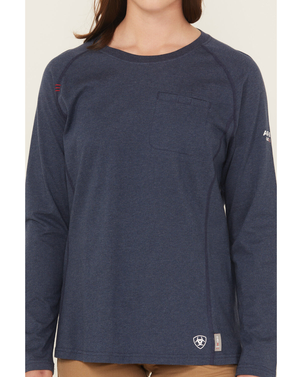 Ariat Women's FR Air Crew Long Sleeve Work Tee