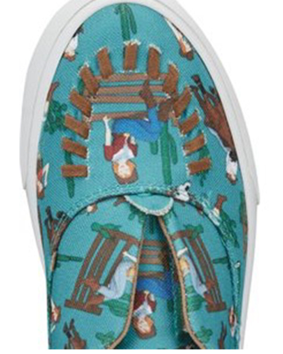 Image #6 - Reba by Justin Women's Alice Cowgirl Print Casual Slip-On Shoe, , hi-res