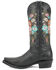 Image #3 - Dingo Women's Duchess Embroidered Western Boots - Snip Toe, Black, hi-res