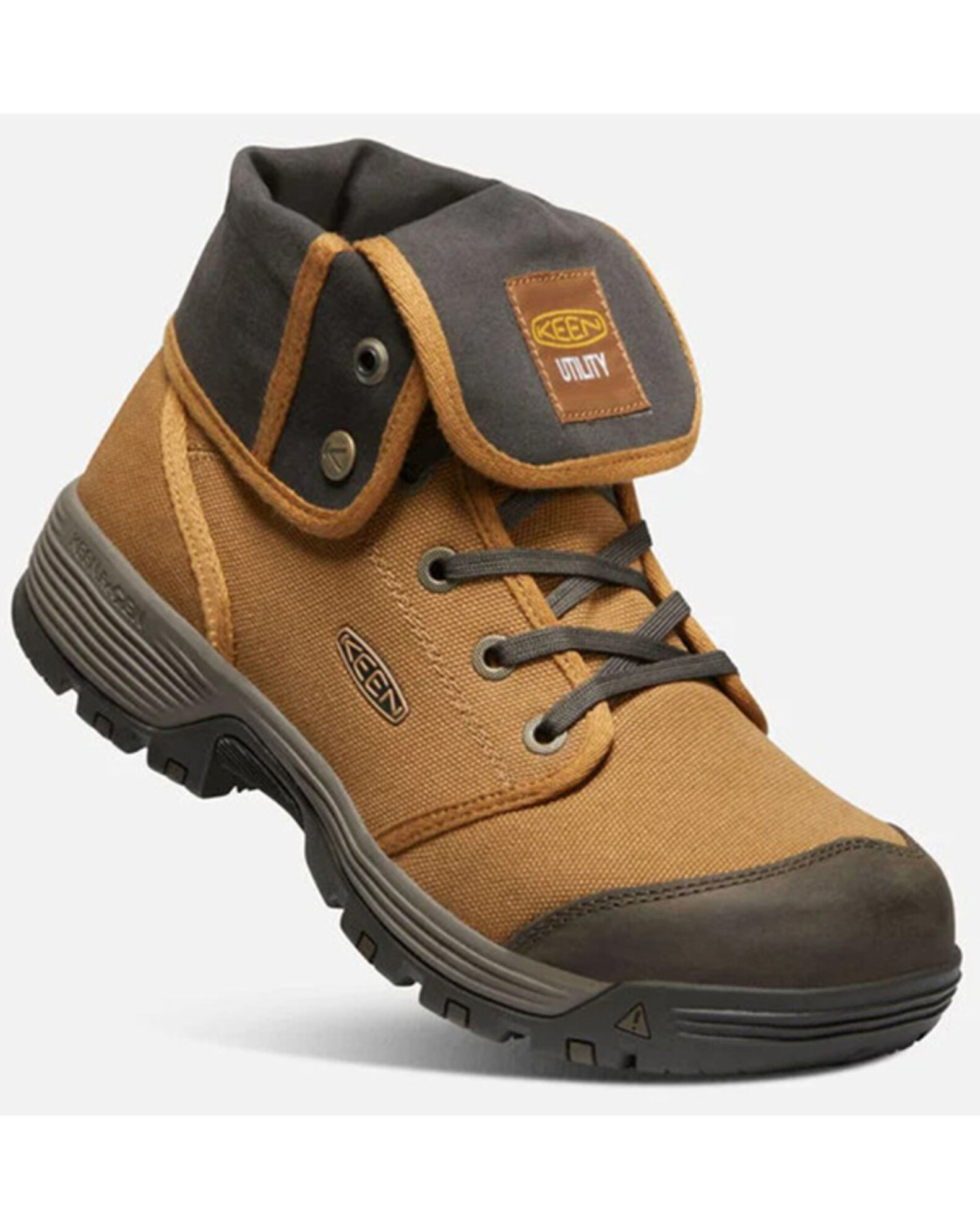 Keen Men s Roswell Mid Lace Up Work Boots Soft Toe