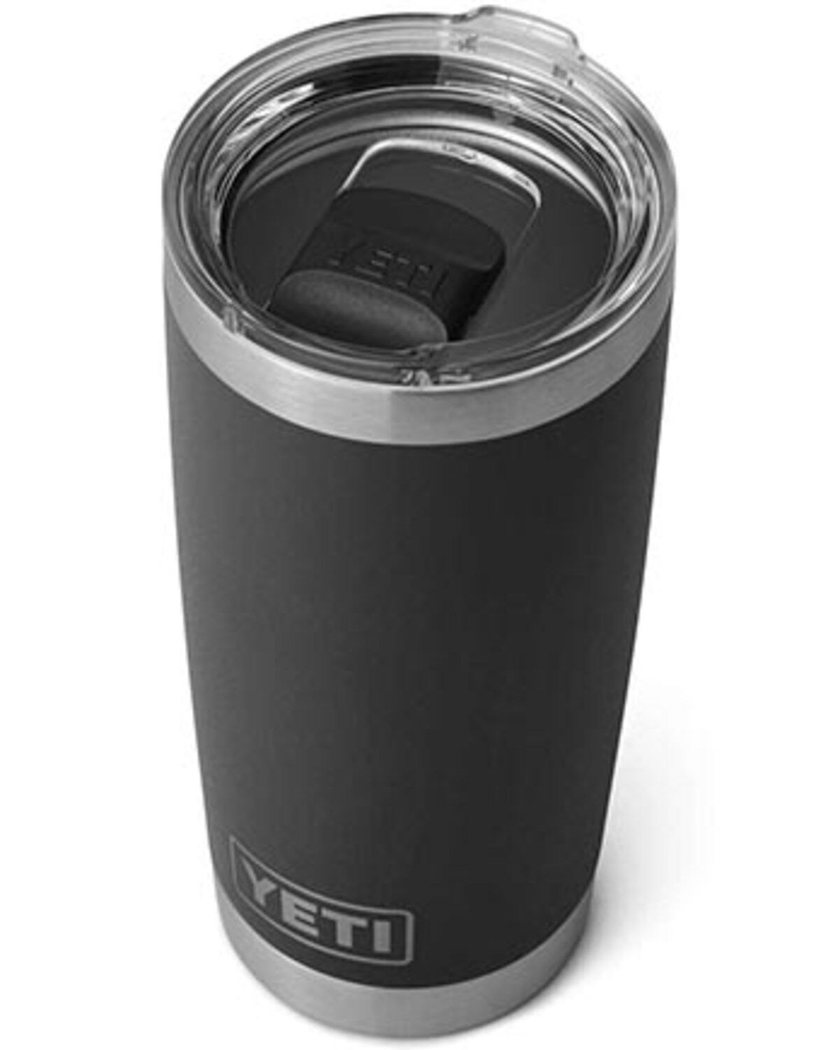 Image #2 - YETI Rambler® MagSlider™ Lid 20oz Tumbler, Black, hi-res