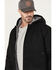 Image #2 - Hawx Men's Hooded Bomber Jacket, Black, hi-res