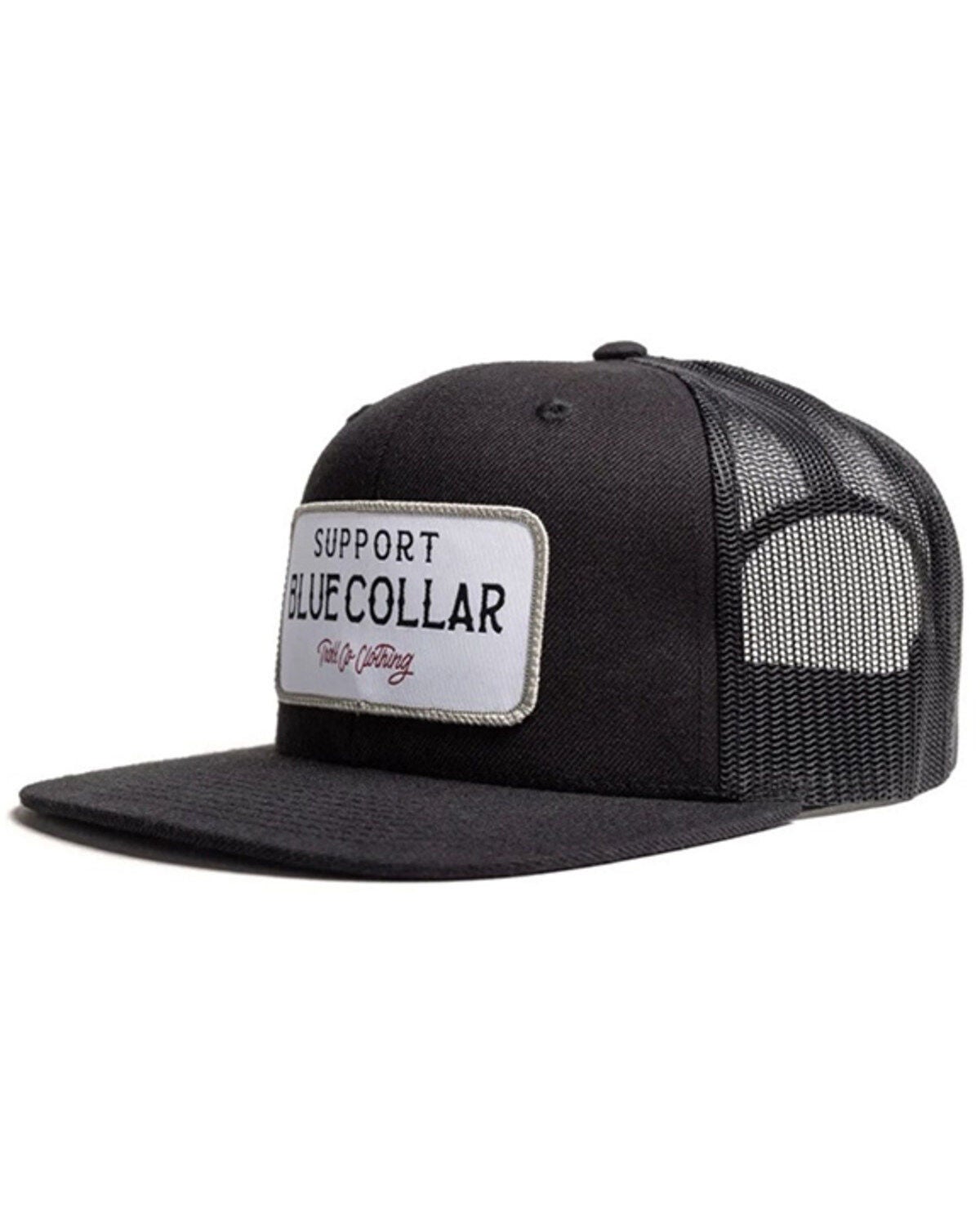 Troll Co Men's Barricade Logo Patch Ball Cap, Black, hi-res
