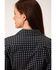 Roper Women's Geo Print Long Sleeve Western Shirt - Plus, Black, hi-res