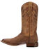 Image #5 - Lucchese Handmade Cognac Ryan Shark Cowboy Boots - Square Toe , , hi-res