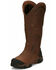 Image #2 - Chippewa Men's Cross Terrain Waterproof Snake Boots - Nano Composite Toe, Brown, hi-res