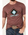 Image #3 - Ariat Men's Southwestern Print Short Sleeve Graphic T-Shirt, , hi-res