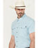 Image #2 - Rock & Roll Denim Men's Solid Tek Short Sleeve Snap Western Shirt, , hi-res