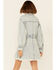 Image #3 - Free People Women's Chain of Command Denim Mini Dress, Blue, hi-res