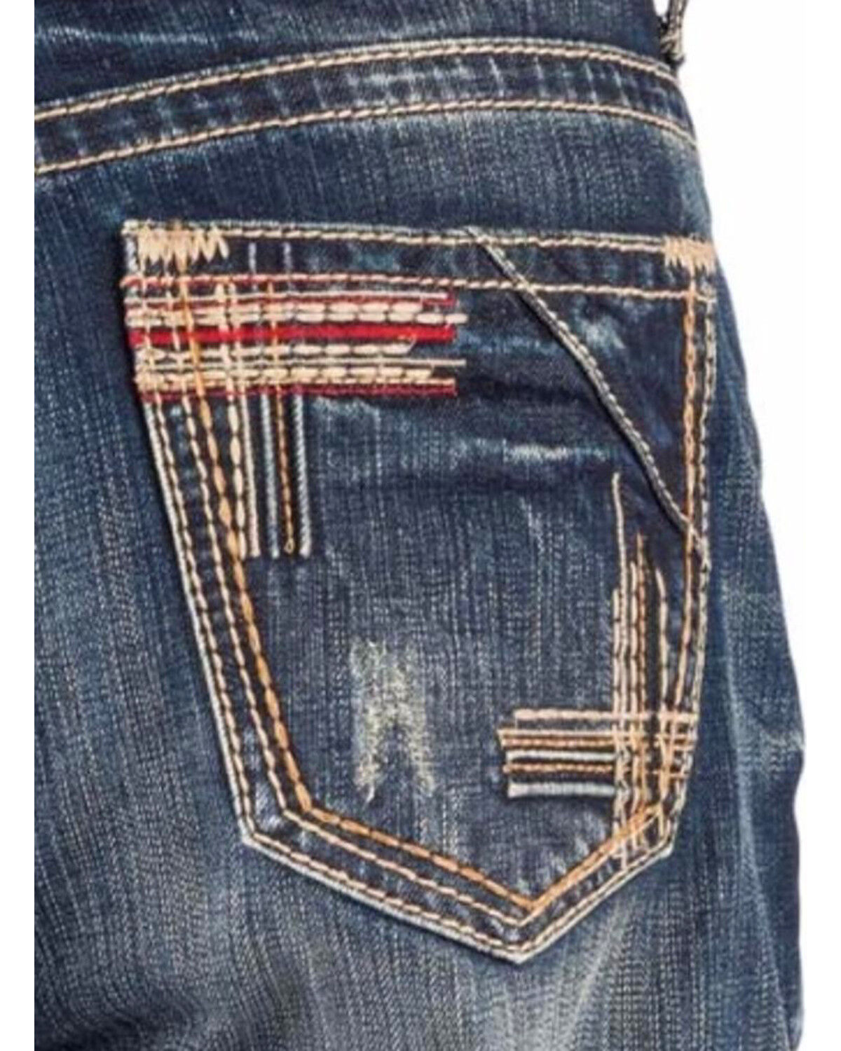 red jeans bootcut
