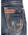 Image #2 - Tin Haul Men's Regular Joe Fit Red Deco Stitching Bootcut Jeans, , hi-res
