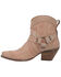 Dingo Women's Gummy Bear Harness Western Fashion Booties - Snip Toe, Natural, hi-res