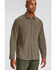 Image #1 - Under Armour Men's Green Payload Button Down Long Sleeve Work Shirt , Green, hi-res