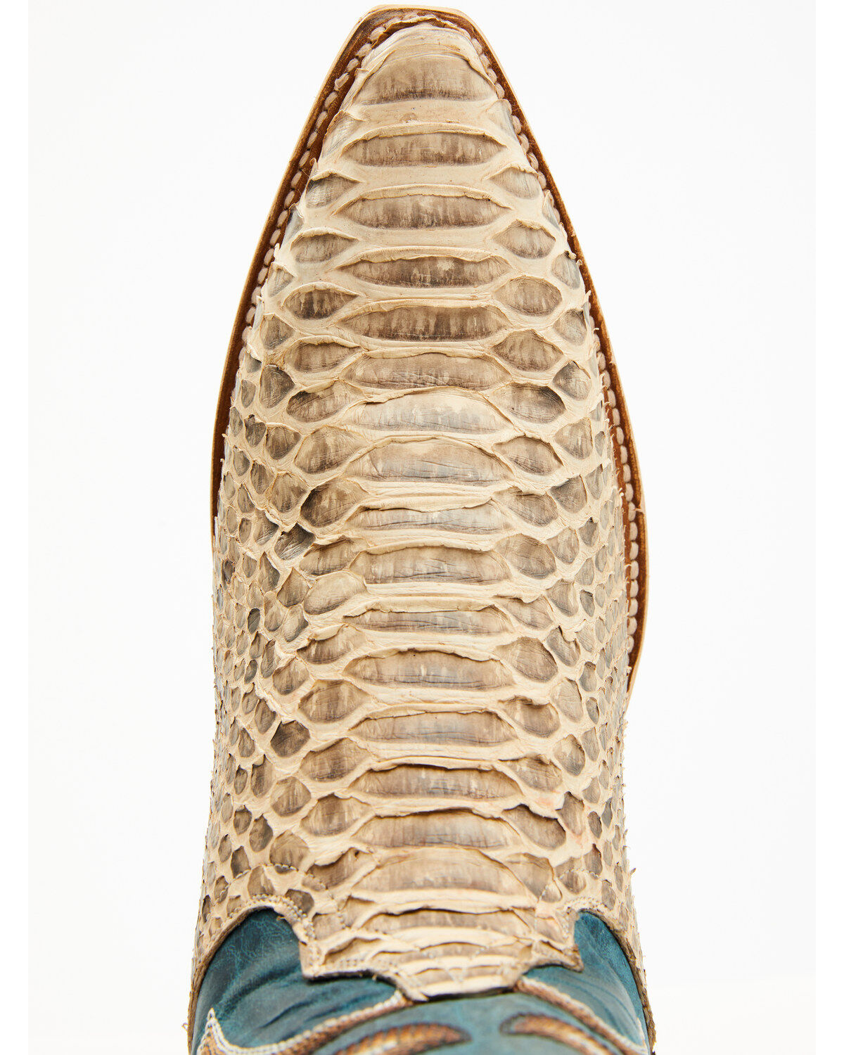 Image #6 - Dan Post Men's Exotic Python Western Boots - Snip Toe, , hi-res