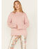 The NASH Collection Women's 3D Logo Sweatshirt, Pink, hi-res