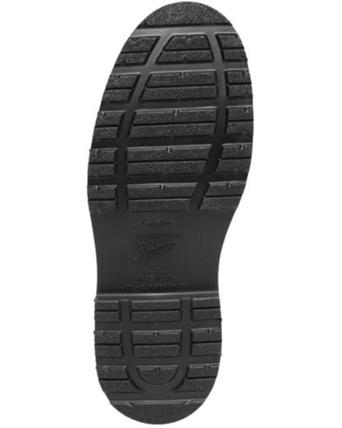 Image #5 - Danner Men's 6" Bull Run Chelsea Wedge Work Boots - Soft Toe, Black, hi-res