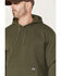 Image #4 - Ariat Men's Rebar Workman Hardhead Hooded Sweatshirt, Green, hi-res