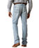 Image #1 - Ariat Men's M5 Cruz Noah Light Wash Straight Denim Jeans, Light Wash, hi-res