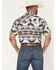 Image #4 - Rock & Roll Denim Men's Dale Brisby Southwestern Print Short Sleeve Snap Stretch Western Shirt, Grey, hi-res