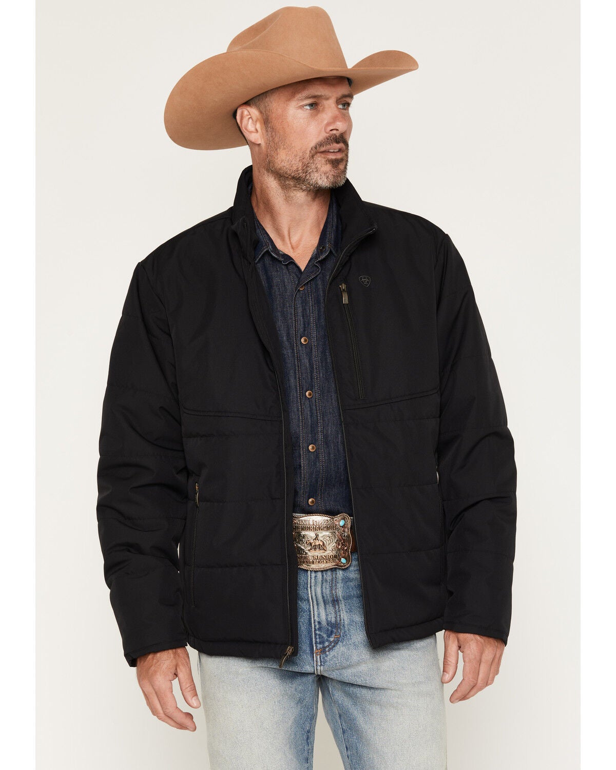 Image #1 - Ariat Men's Titan Insulated Jacket, Black, hi-res