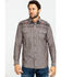 Image #1 - Moonshine Spirit Men's Peace Pipe Solid Aztec Embroidered Long Sleeve Western Shirt , , hi-res