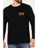 Brixton Men's Tune Up Long Sleeve Graphic T-Shirt, Black, hi-res