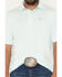 Image #3 - Cinch Men's ArenaFlex Solid Performance Polo, Aqua, hi-res