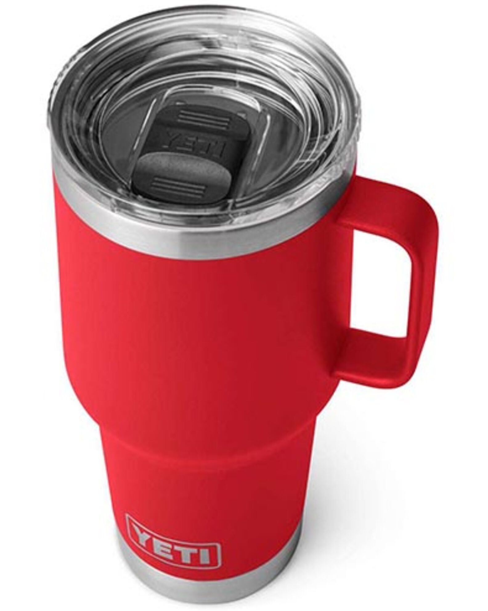 Image #2 - YETI Rambler® Stronghold Lid™ 30oz Travel Mug, Red, hi-res