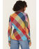 Image #4 - Wrangler X Lainey Wilson Women's Harlequin Long Sleeve Snap Western Shirt, Multi, hi-res