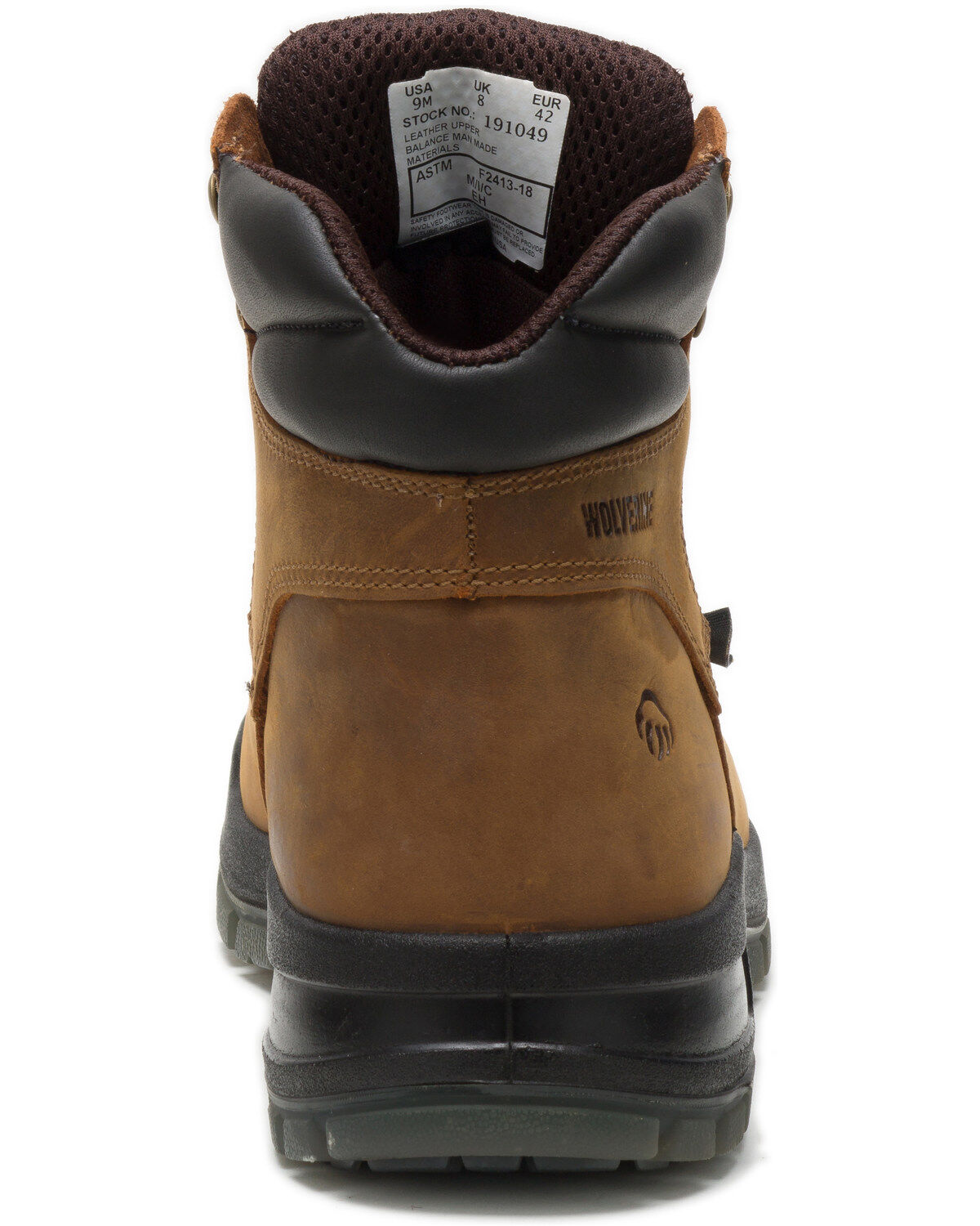 Image #4 - Wolverine Men's Ramparts Waterproof Work Boots - Composite Toe, , hi-res